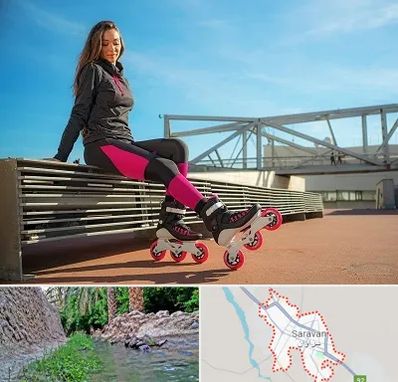 مربی اسکیت خانم در سراوان
