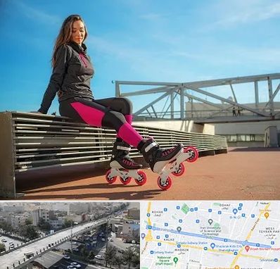 مربی اسکیت خانم در فرجام