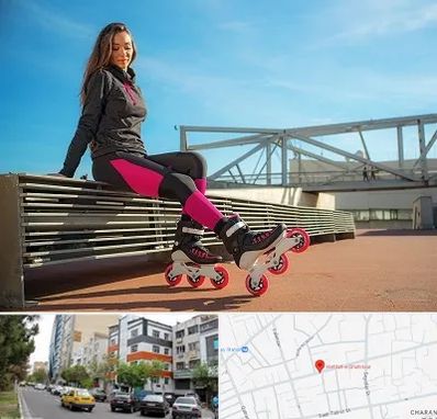 مربی اسکیت خانم در هفده شهریور تبریز