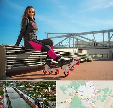 مربی اسکیت خانم در مراغه