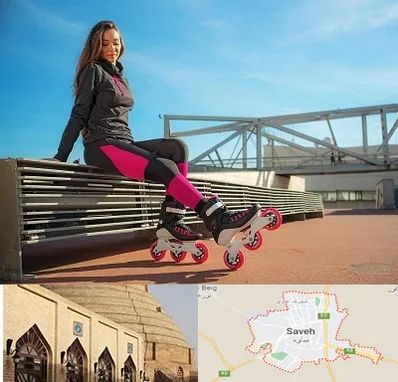 مربی اسکیت خانم در ساوه