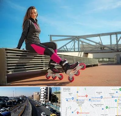 مربی اسکیت خانم در پیروزی 