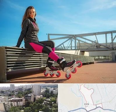 مربی اسکیت خانم در اوین