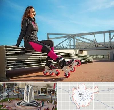 مربی اسکیت خانم در زابل