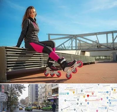 مربی اسکیت خانم در فاطمی