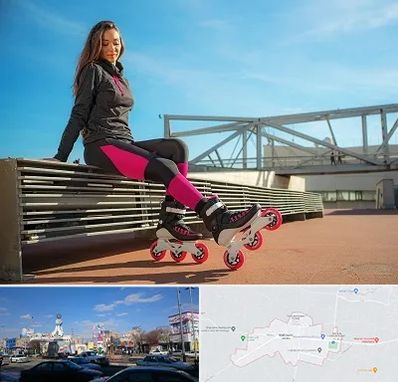 مربی اسکیت خانم در ماهدشت کرج