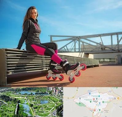 مربی اسکیت خانم در بجنورد