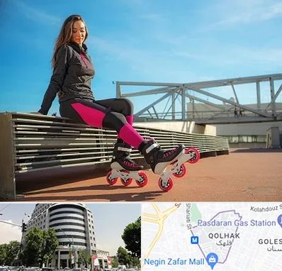 مربی اسکیت خانم در قلهک 