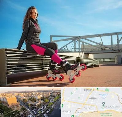 مربی اسکیت خانم در تهرانپارس 