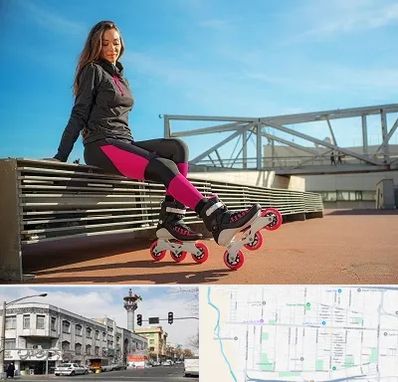 مربی اسکیت خانم در 17شهریور