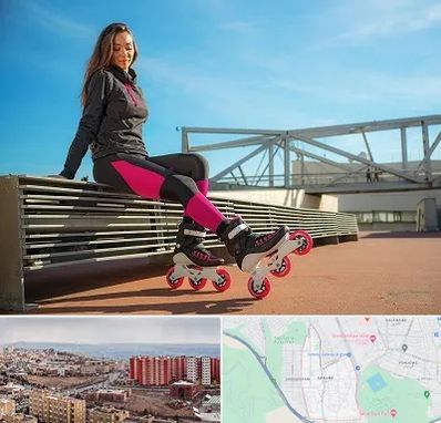 مربی اسکیت خانم در سهند تبریز