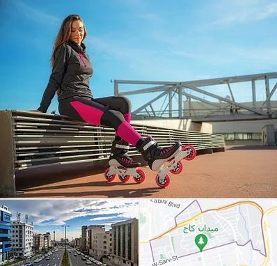 مربی اسکیت خانم در سعادت آباد 