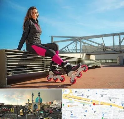 مربی اسکیت خانم در رسالت