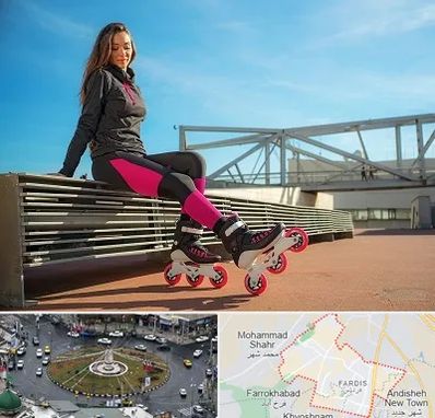 مربی اسکیت خانم در فردیس کرج 