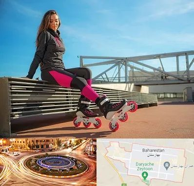 مربی اسکیت خانم در بهارستان