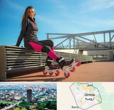 مربی اسکیت خانم در ارومیه