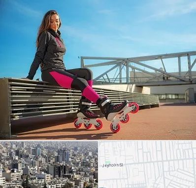 مربی اسکیت خانم در جیحون