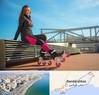 مربی اسکیت خانم در بندرعباس