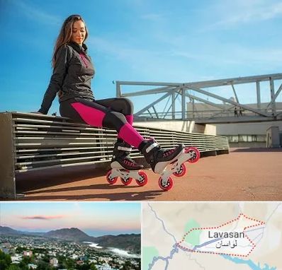 مربی اسکیت خانم در لواسان