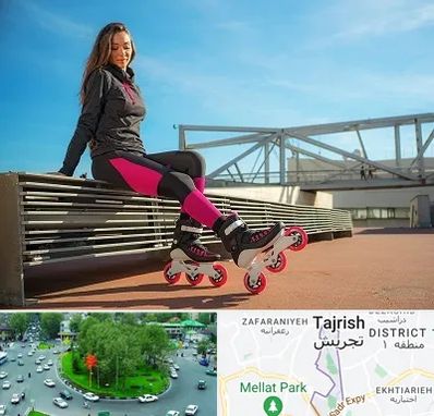مربی اسکیت خانم در تجریش 