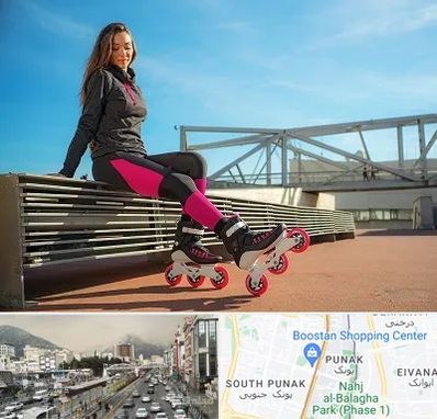 مربی اسکیت خانم در پونک 