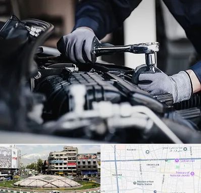 تعمیرکار خودرو در مرکز تهران