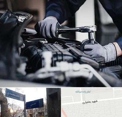تعمیرکار خودرو در سی متری جی