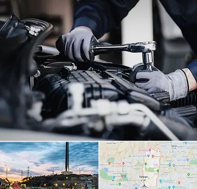 تعمیرکار خودرو در منطقه 2 تهران