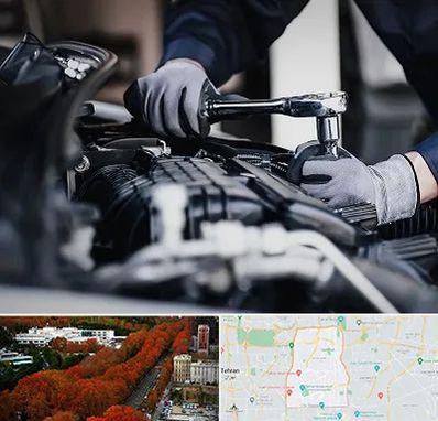 تعمیرکار خودرو در منطقه 6 تهران