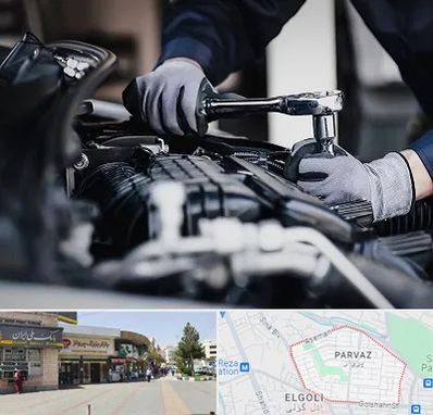 تعمیرکار خودرو در پرواز تبریز