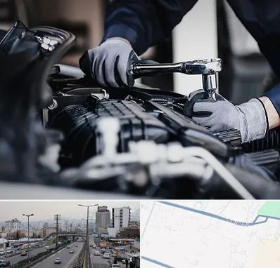 تعمیرکار خودرو در بلوار ارتش