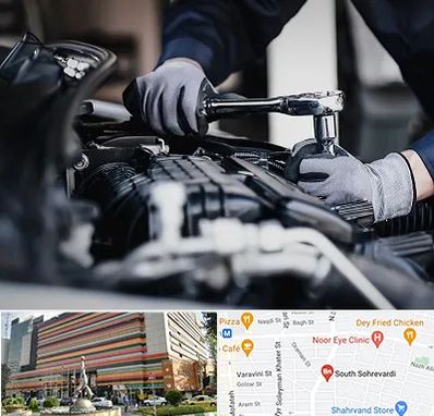 تعمیرکار خودرو در سهروردی 