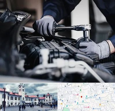 تعمیرکار خودرو در میدان شهرداری رشت