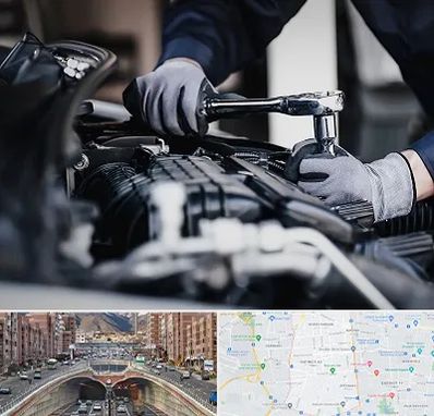 تعمیرکار خودرو در منطقه 10 تهران