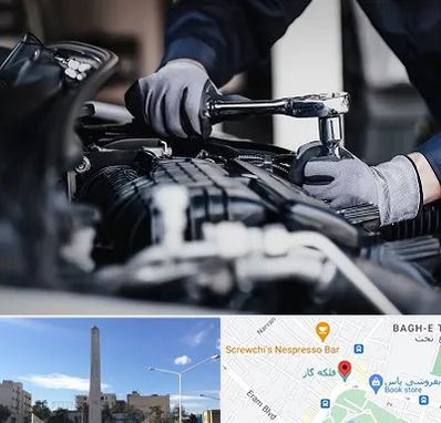 تعمیرکار خودرو در فلکه گاز شیراز