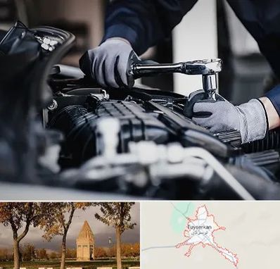 تعمیرکار خودرو در تویسرکان