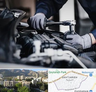 تعمیرکار خودرو در اختیاریه 