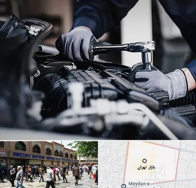 تعمیرکار خودرو در بازار تهران