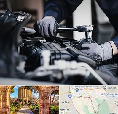 تعمیرکار خودرو در شهر ری