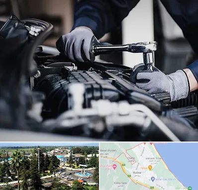 تعمیرکار خودرو در رودسر