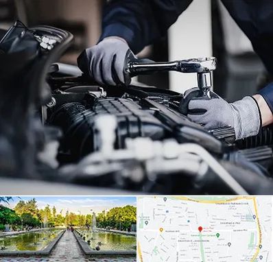 تعمیرکار خودرو در سرسبز