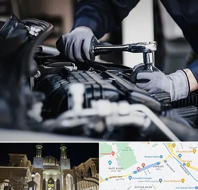 تعمیرکار خودرو در زرگری شیراز