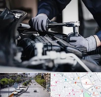 تعمیرکار خودرو در خیابان زند شیراز