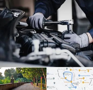 تعمیرکار خودرو در فلکه گاز رشت