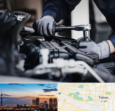 تعمیرکار خودرو در غرب تهران 