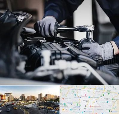 تعمیرکار خودرو در منطقه 7 تهران