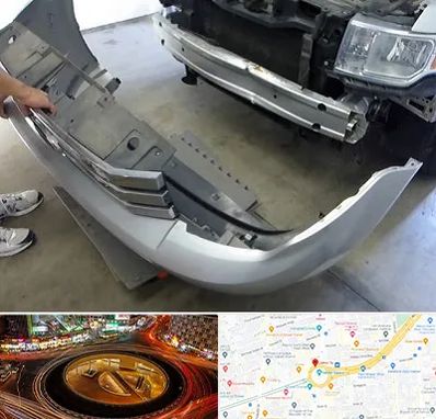 سپر سازی در میدان ولیعصر