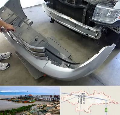 سپر سازی در بندر ترکمن