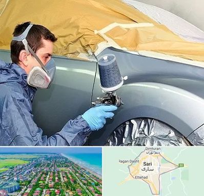 نقاشی خودرو در ساری