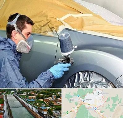 نقاشی خودرو در مراغه